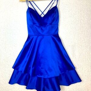 Homecoming Blue, Fit & Flare, Party dress Sz 7/8